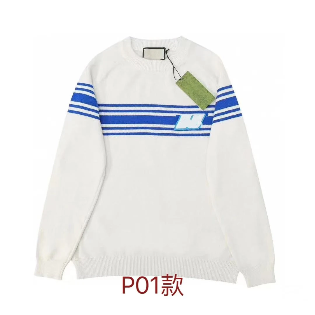 【新品】对色定染 圆领长袖毛衣#P01款