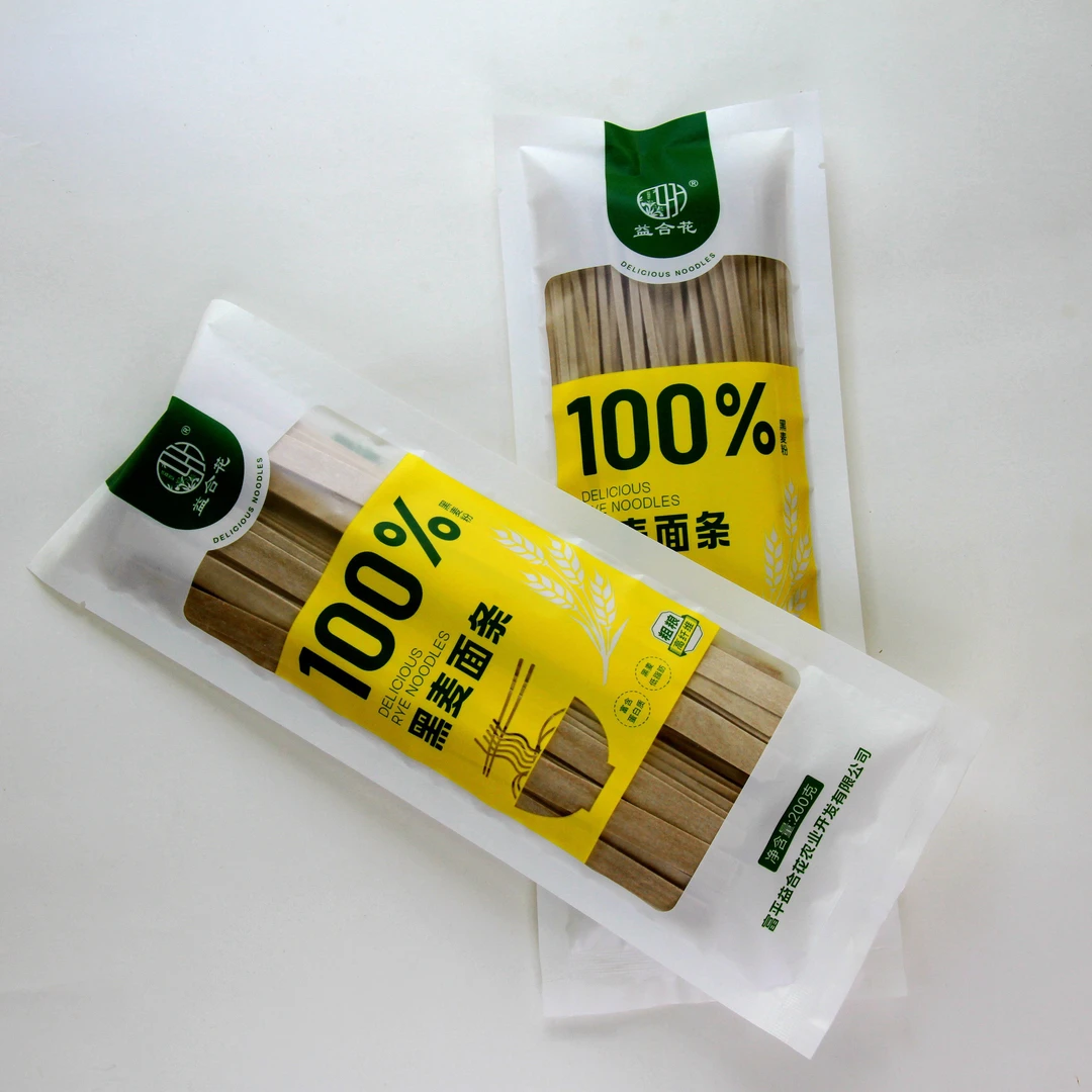 富平益合花黑麦挂面