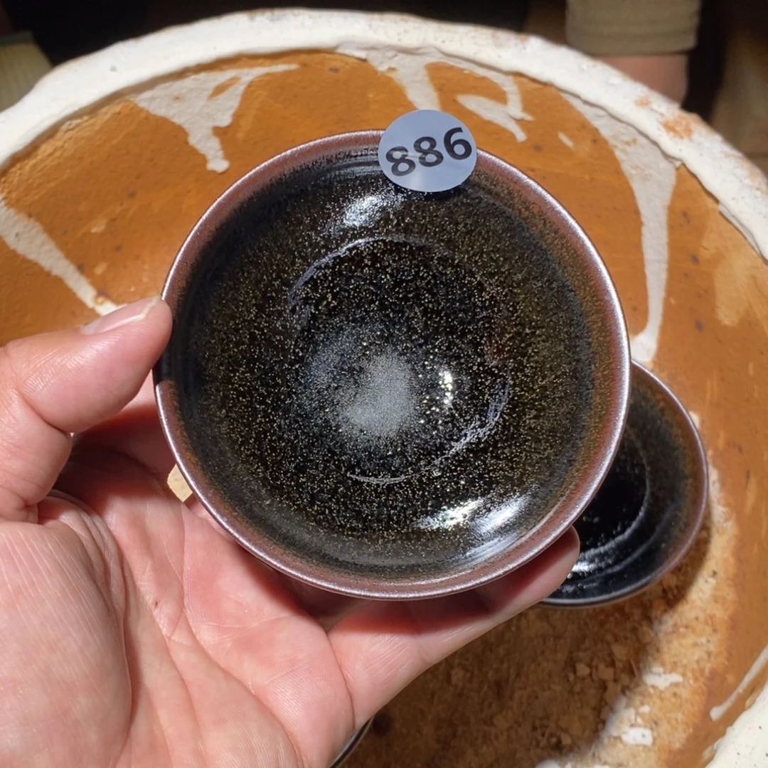 茶盏运坤龙窑柴烧