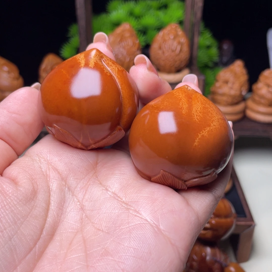 吊坠橄榄核w***@寿桃手球3.5