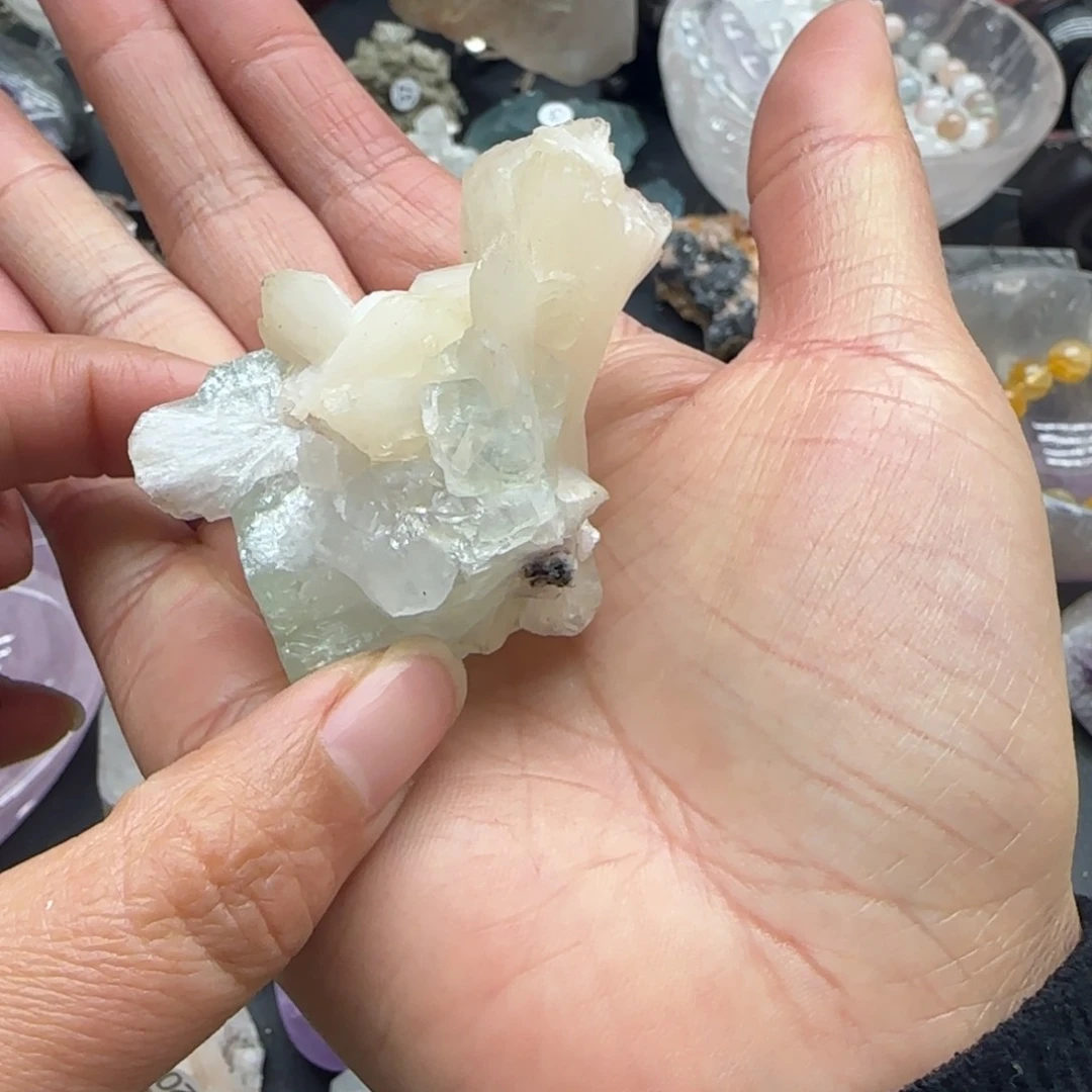 水晶水晶摆件18未镶嵌紫*