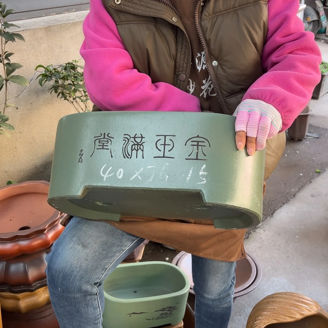 紫砂花盆盆景艺术