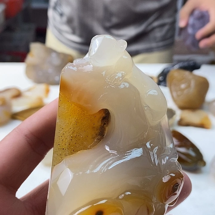 玛瑙/玉髓未镶嵌颈饰