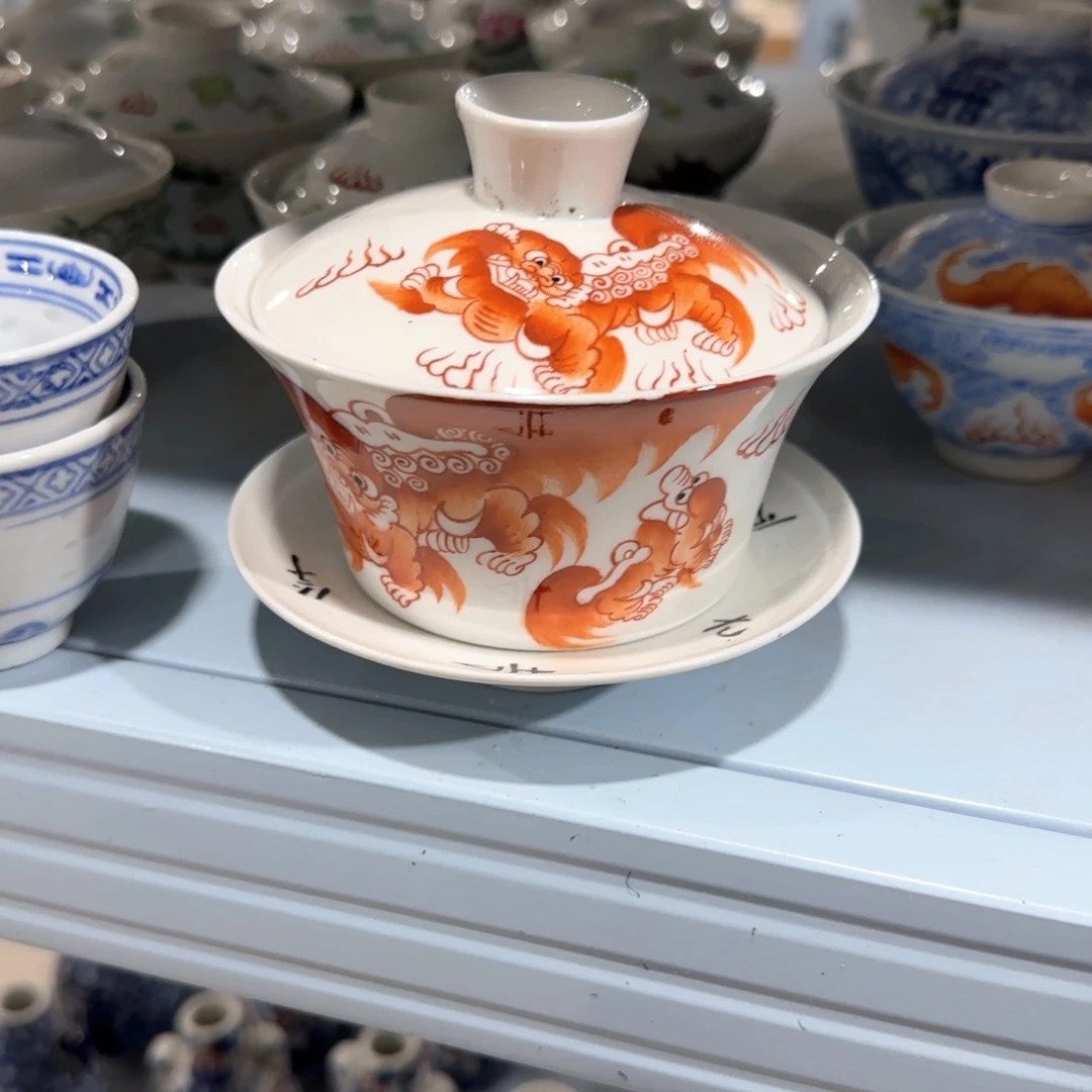 瓷片手绘瓷器全部处理了