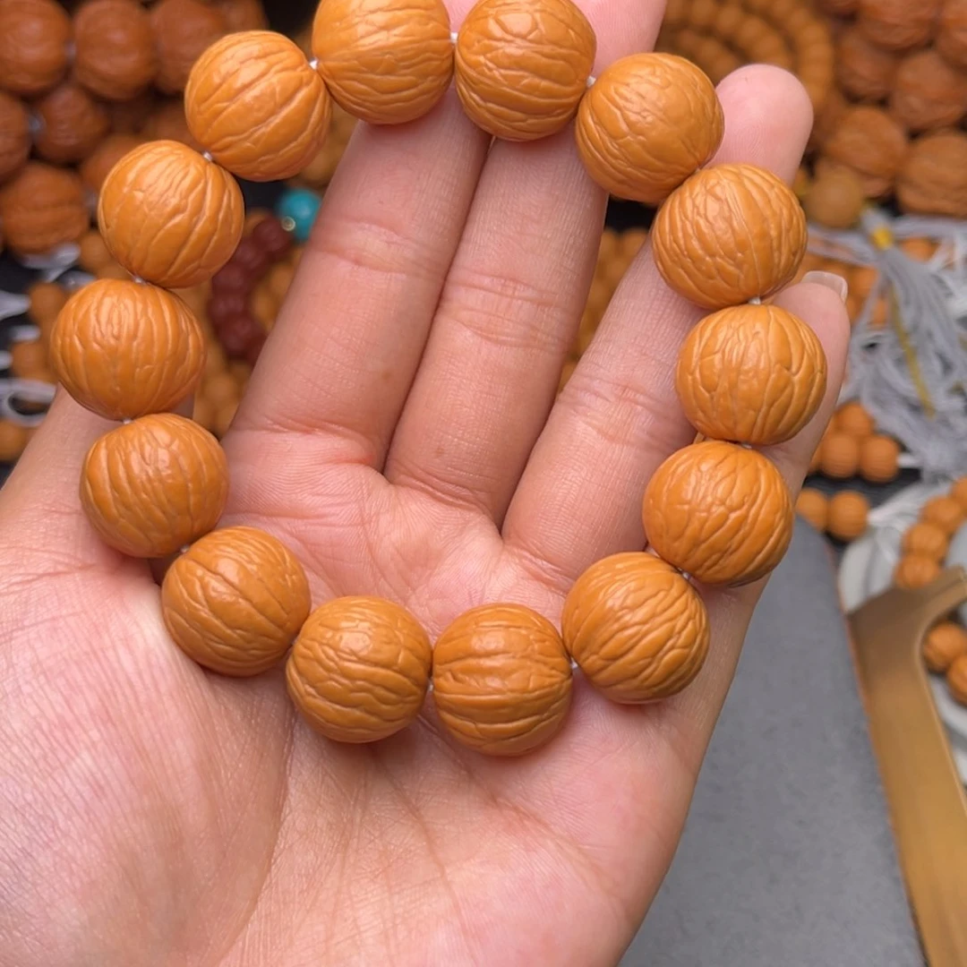 猴头核桃吊坠18聚宝盆送黄