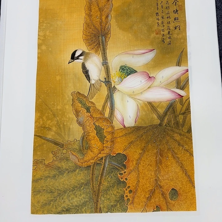 春***菊国画纯手绘作品国画
