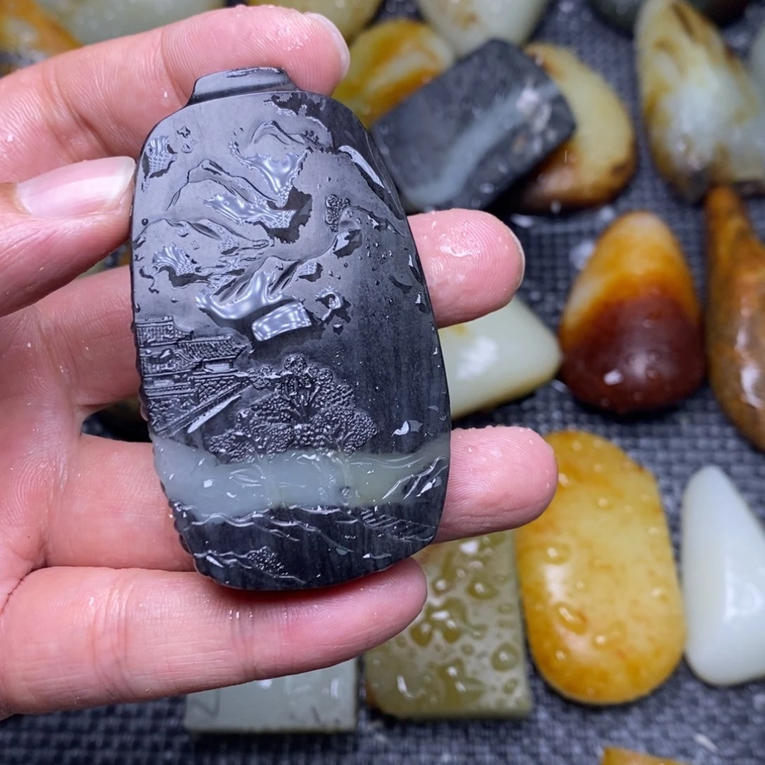 阿***）未镶嵌和田玉定制和田玉