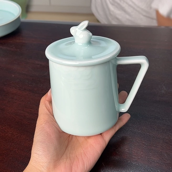 龙泉云间青瓷小米茶器