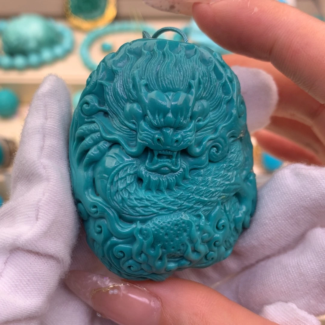 未镶嵌绿松石珠宝奇石