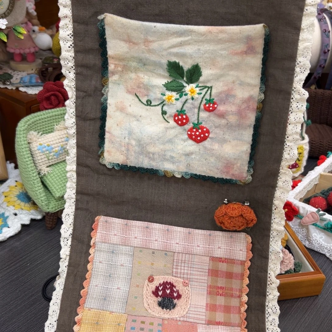 钩织刺绣手工包包玩偶居家用品