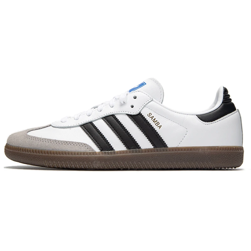 adidas阿迪达斯三叶草男鞋女鞋2025新款SAMBA运动休闲板鞋 B75806