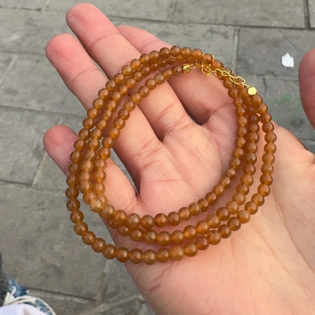 和田玉颈饰未镶嵌新疆蜜糖XJG多样性拍一发一