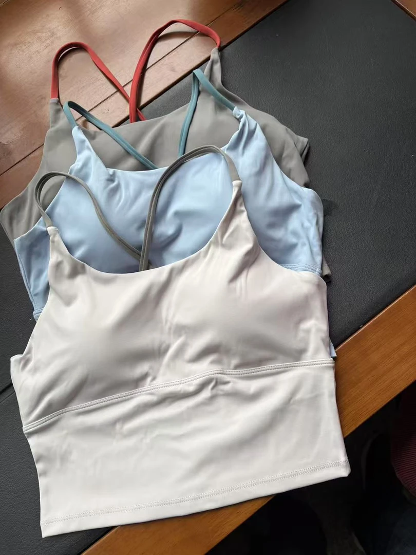 内衣女美背防震速干瑜伽服健身跑步背心文胸上衣时尚