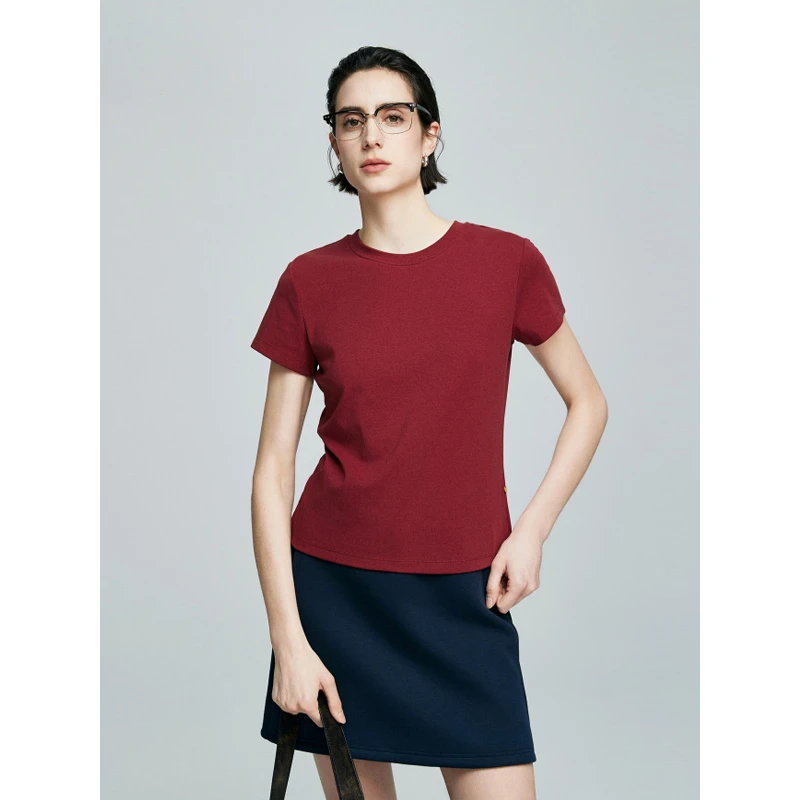 【初棉】TB T恤针织时尚百搭修身362601005