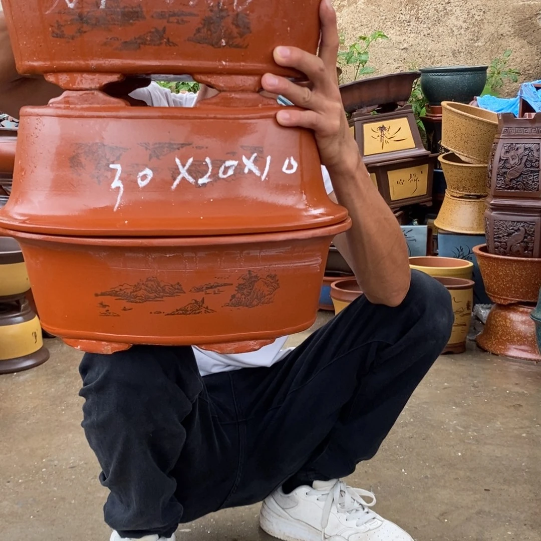 紫砂花盆紫砂壶亲爱的你是