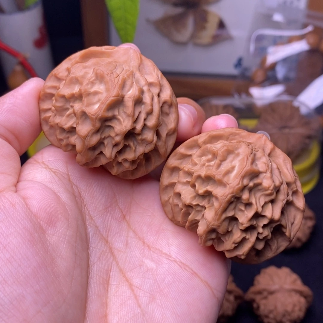 把件文玩核桃45.5龙鳞纹