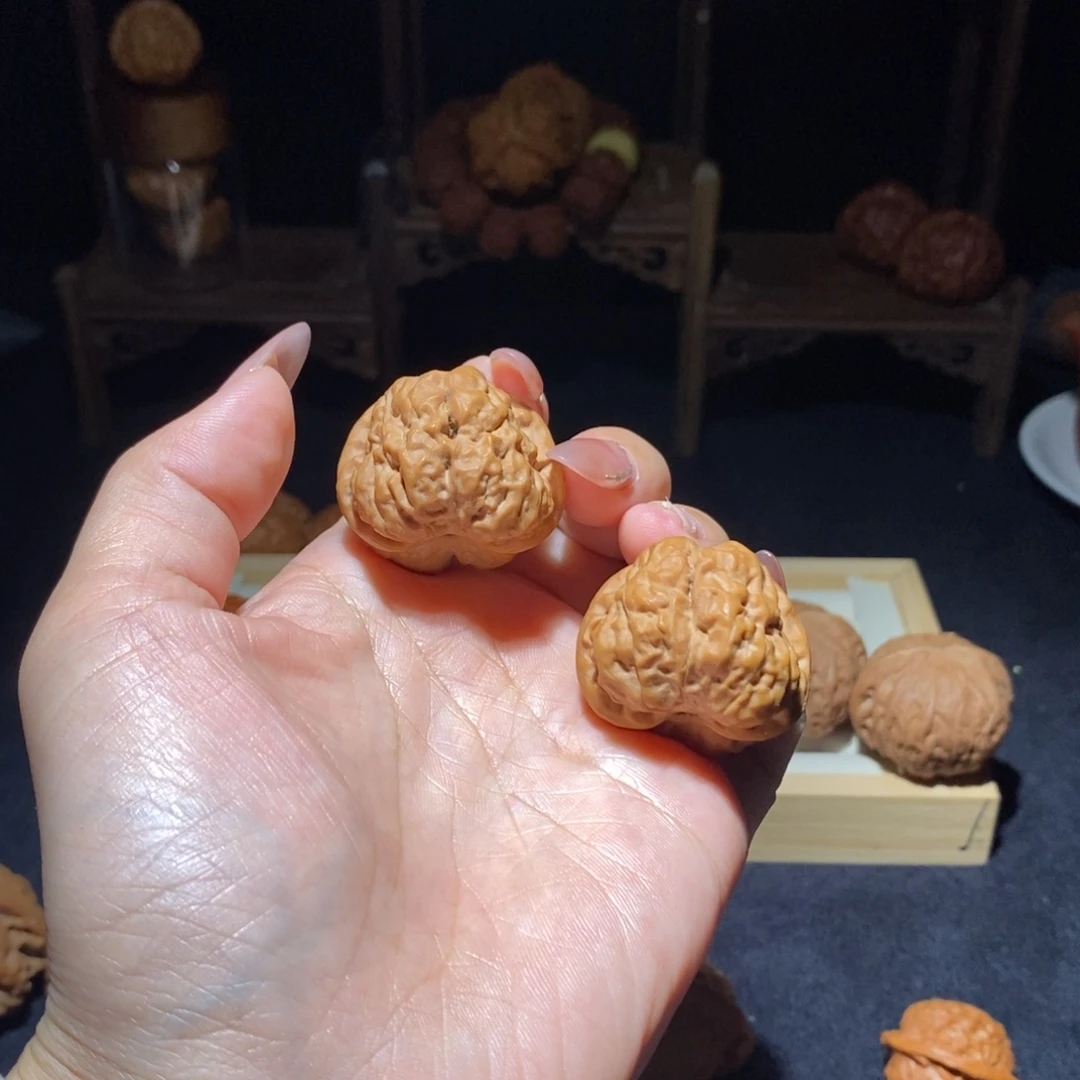 文玩核桃吊坠石子蛙33