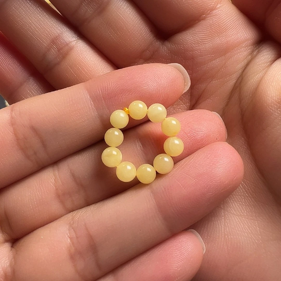 蜜蜡颈饰未镶嵌ʚ****蜜蜡跑环