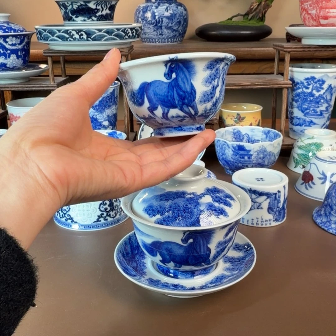 景德镇陶瓷手工手绘