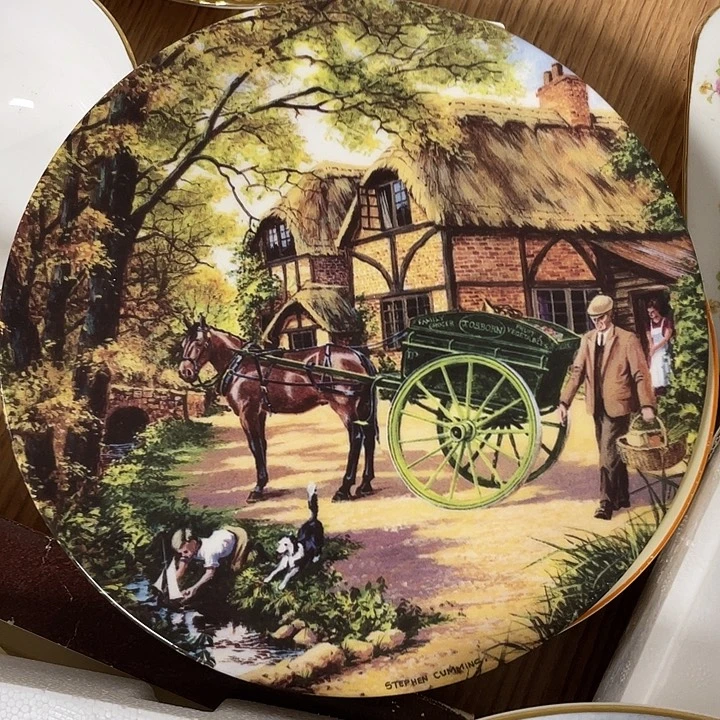 现代欧瓷瓷器瓷件中古