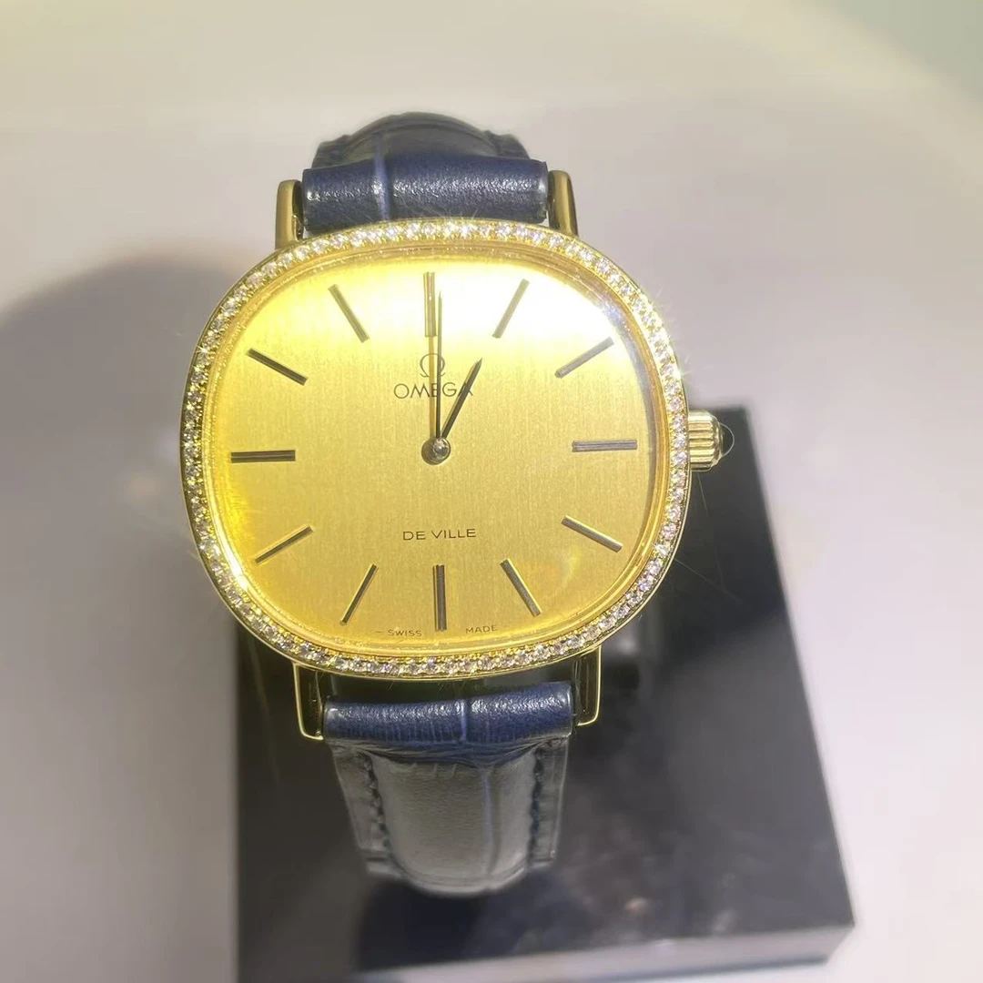 95新 Omega/欧米茄 蝶飞系列/手动机械/32.3*29.5mm/单表/4143