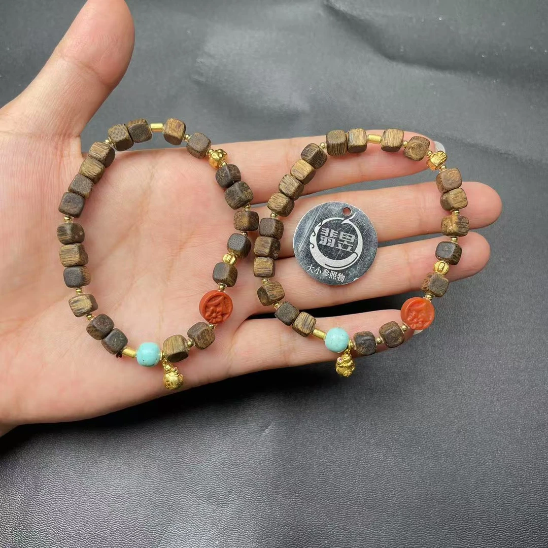 沉香翡昱-N22-37712-711-沉香手串/约6+/约21颗/-多样性发其一-C