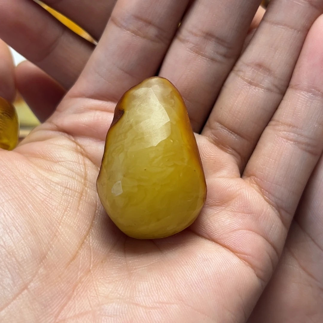 但****未镶嵌定制琥珀蜜蜡定制葫芦