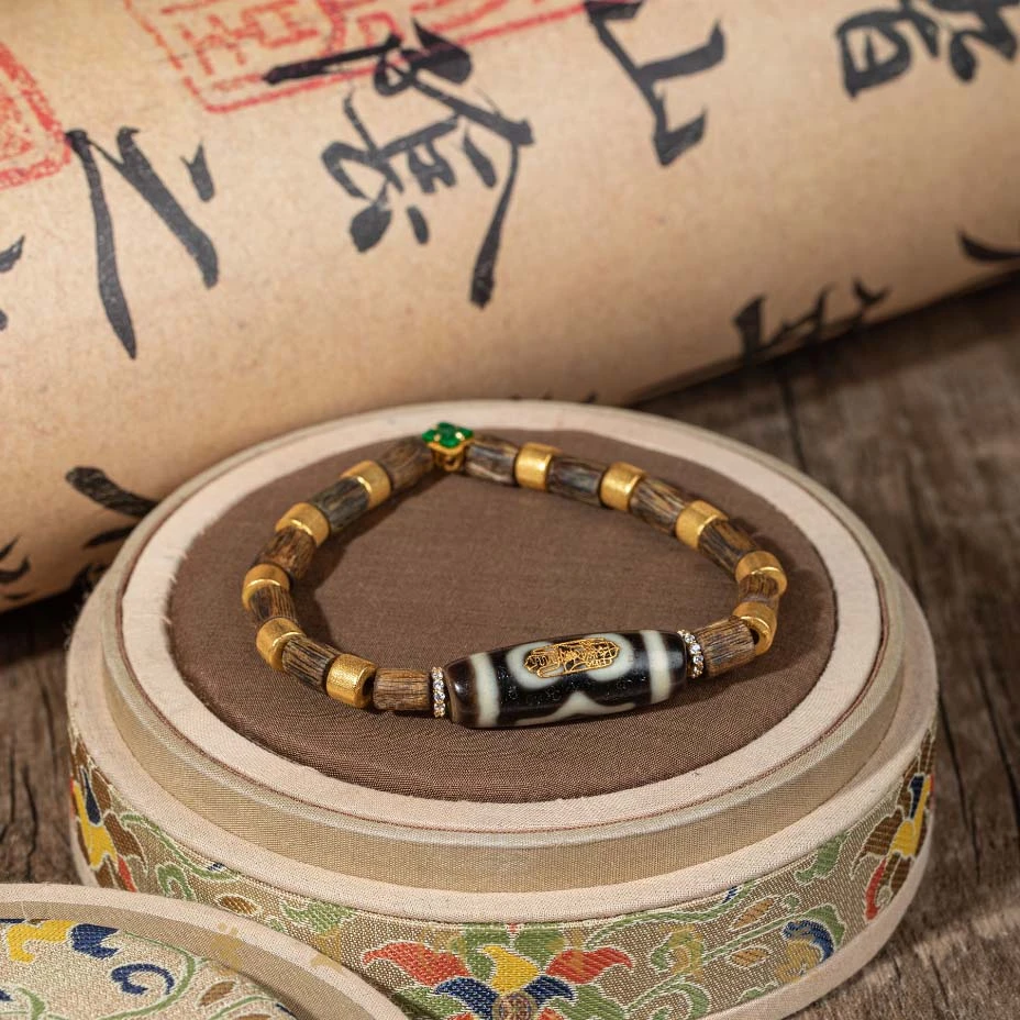 沉香FEDS0102/沉香桶珠手串（多样性发）