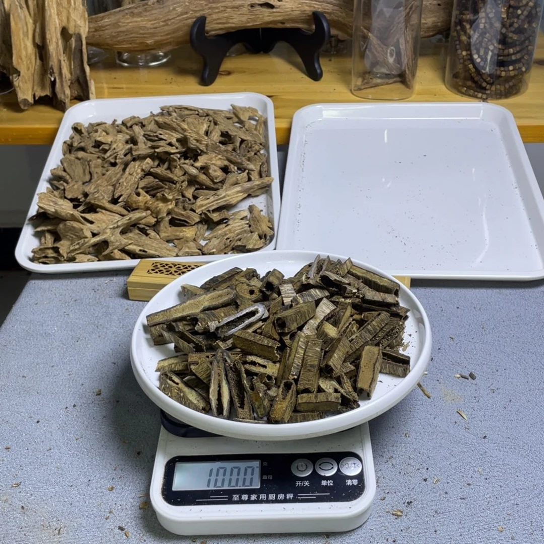 沉香碎屑沉香张勺子100克