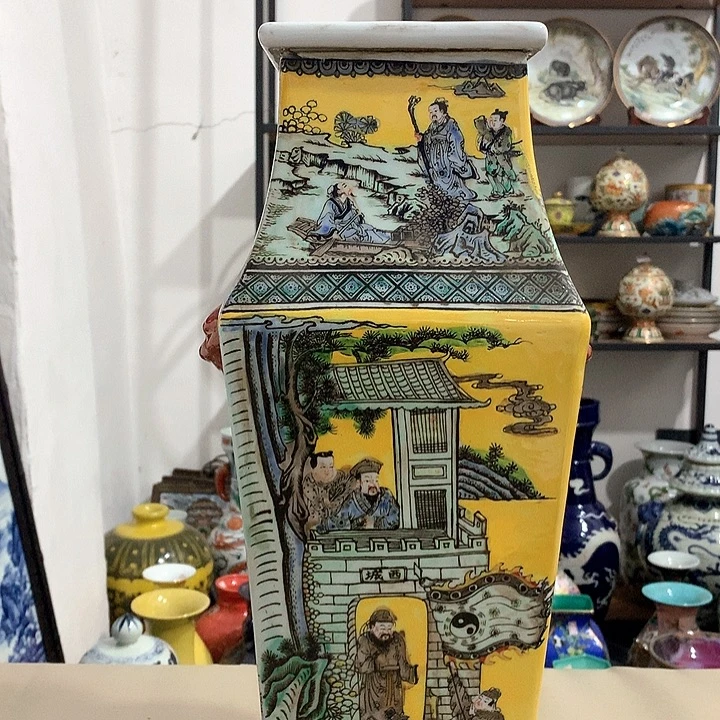 摆件博古架陶瓷摆件