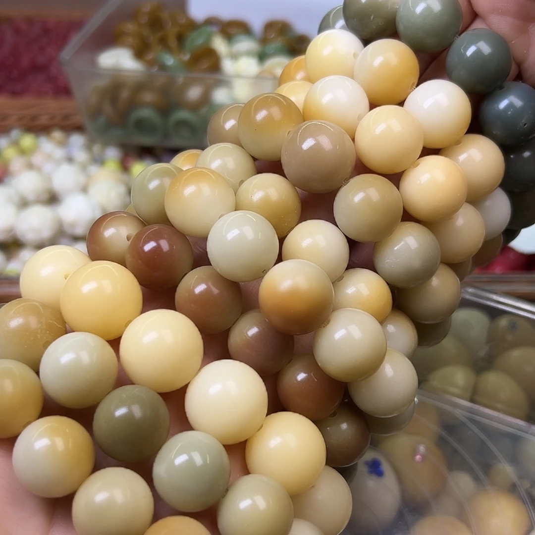 菩提根/象牙果手串微瑕大串10条