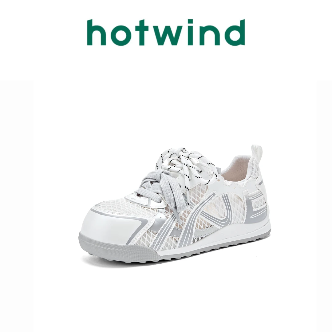 Hotwind/热风2025夏季新款运动德训鞋舒适透气百搭休闲女鞋