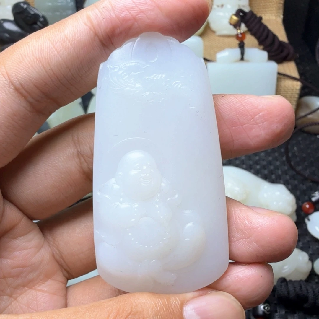 未镶嵌和田玉挂件刘*