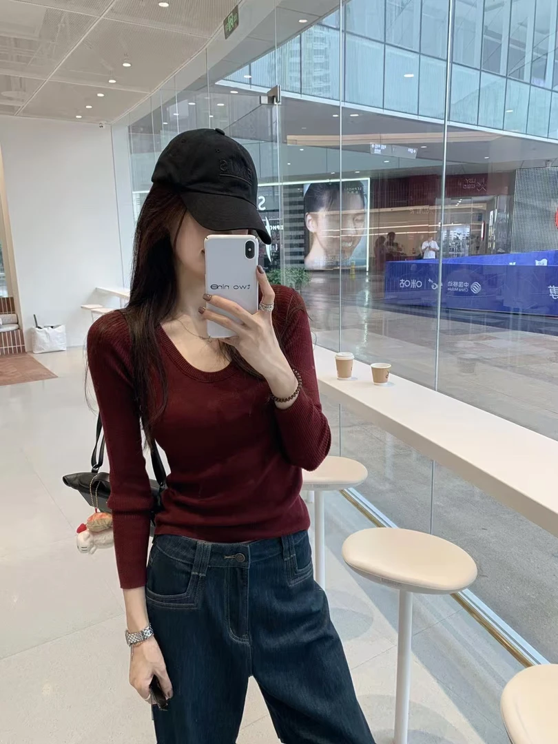 Ma 元 7色 秋冬刚需 蚕宝羊毛打底衫