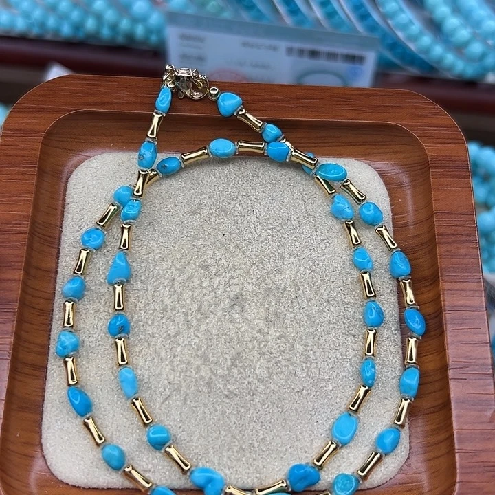 未镶嵌绿松石手链