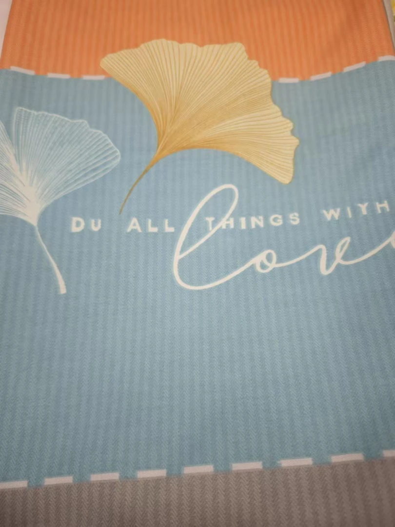 【条纹银杏叶】长绒棉加密加厚学生磨毛大床单