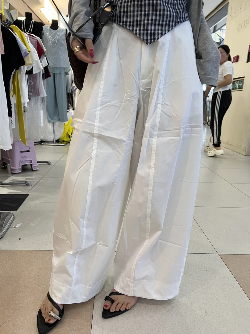 香香老板娘定制极简风休闲裤#0946