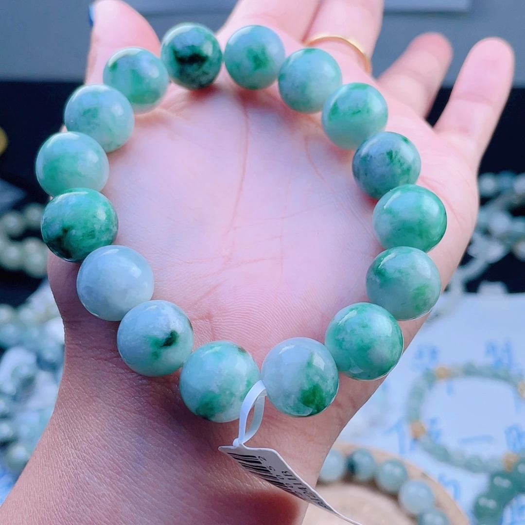 定制翡翠未镶嵌珠串