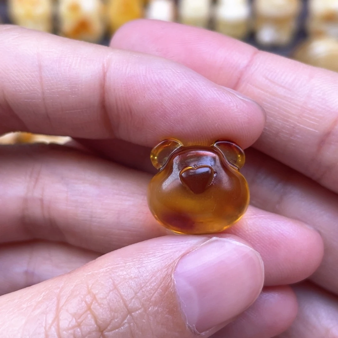 未镶嵌琥珀裸石蜜蜡