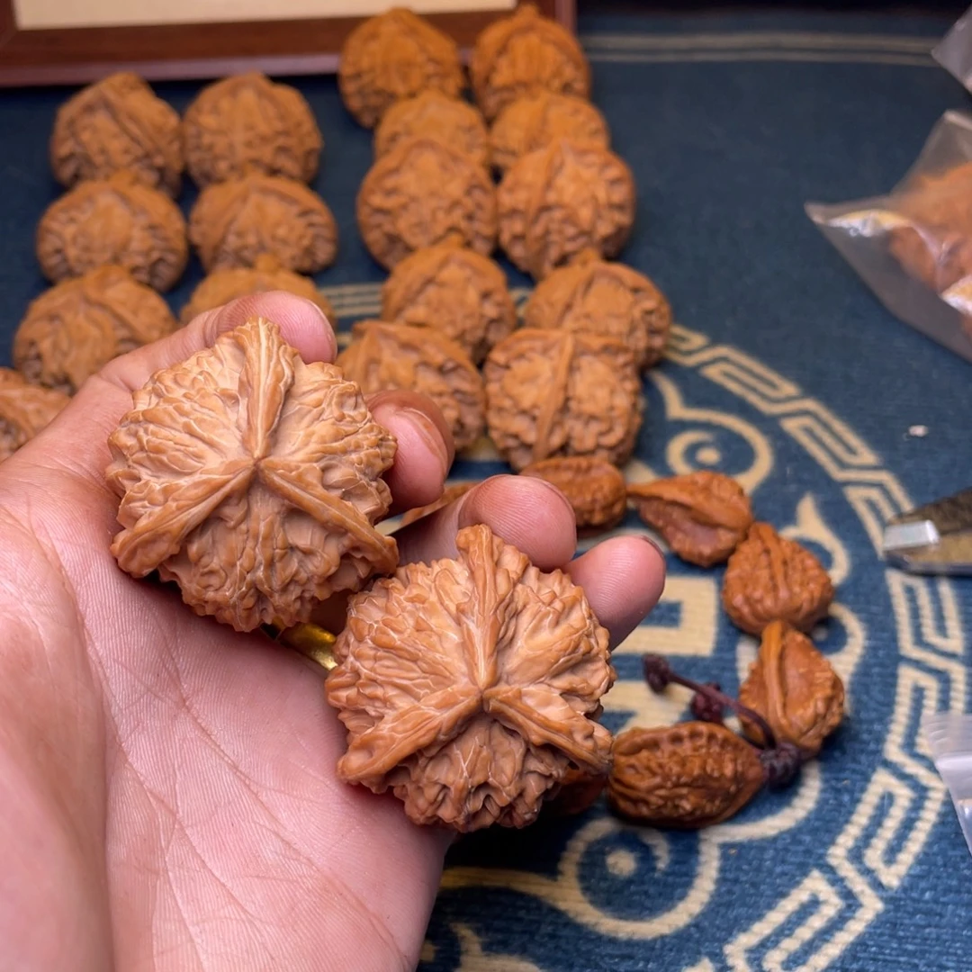 暗***士文玩核桃把件全品盘山