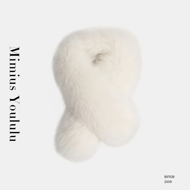 【mimius】喵喵 冬季搭档～狐狸毛围脖 汉服 F12102-1