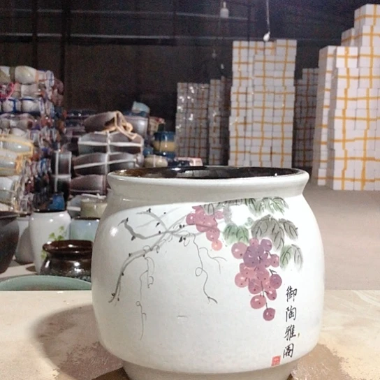 红陶瑕疵口径19-20厘米