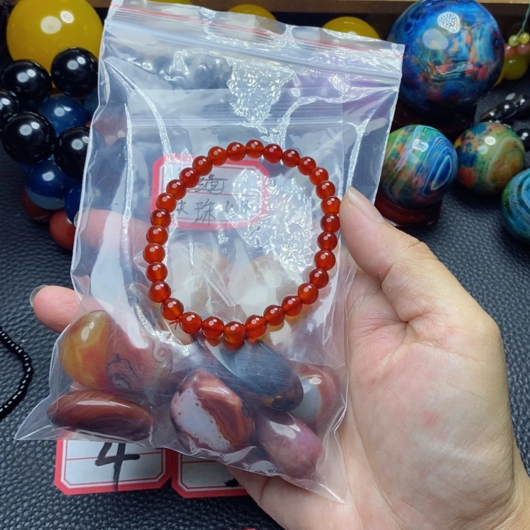 玛瑙/玉髓颈饰未镶嵌宝*