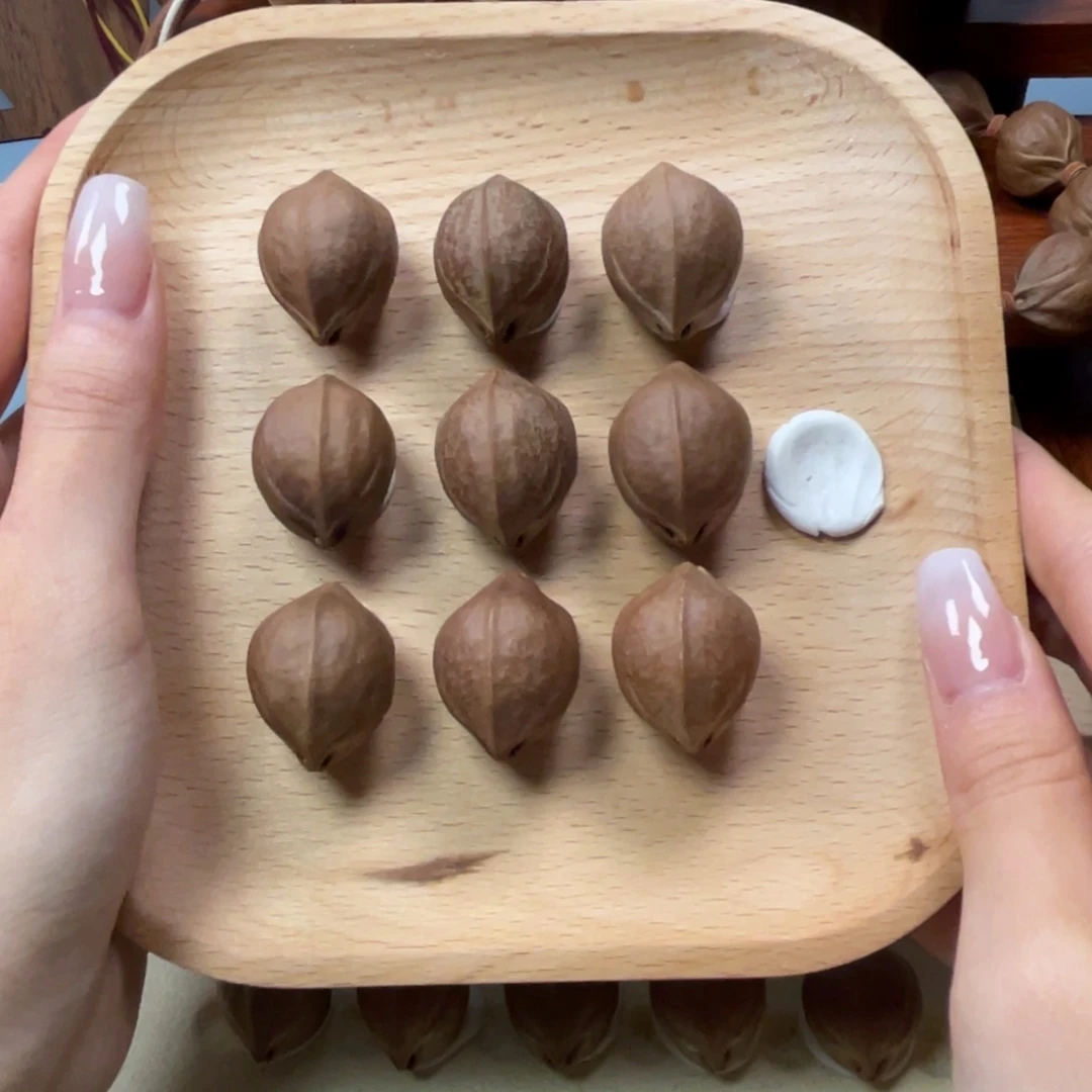 陈***胖橄榄核手串/手链2128梅林铁核