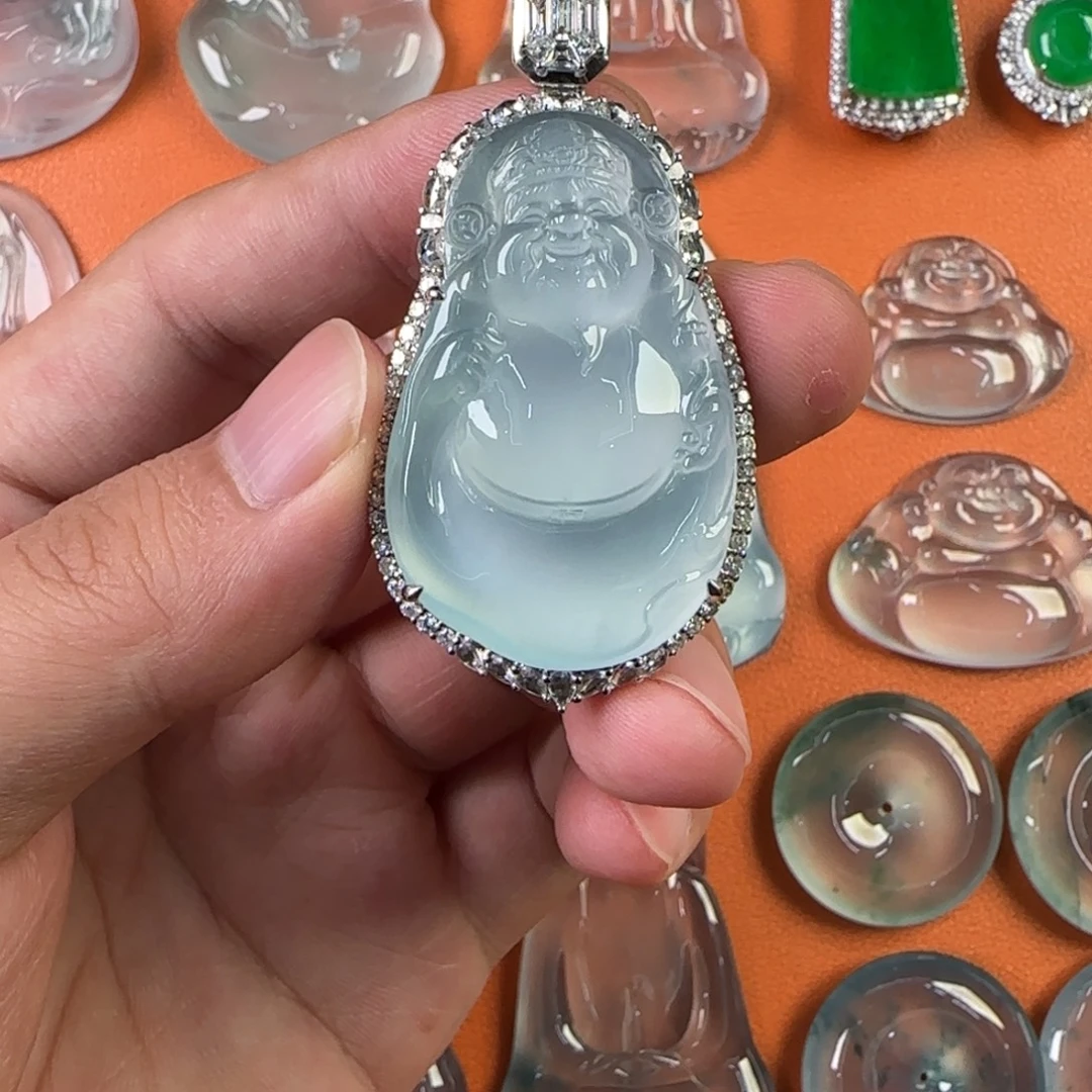 定制翡翠未镶嵌天然