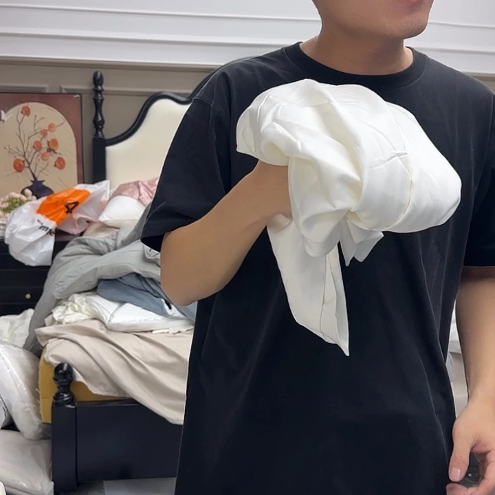 苹***苹棉全棉棉全棉070一对枕头套