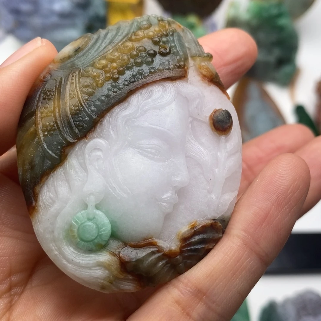 定制翡翠未镶嵌天然缅甸A货翡翠