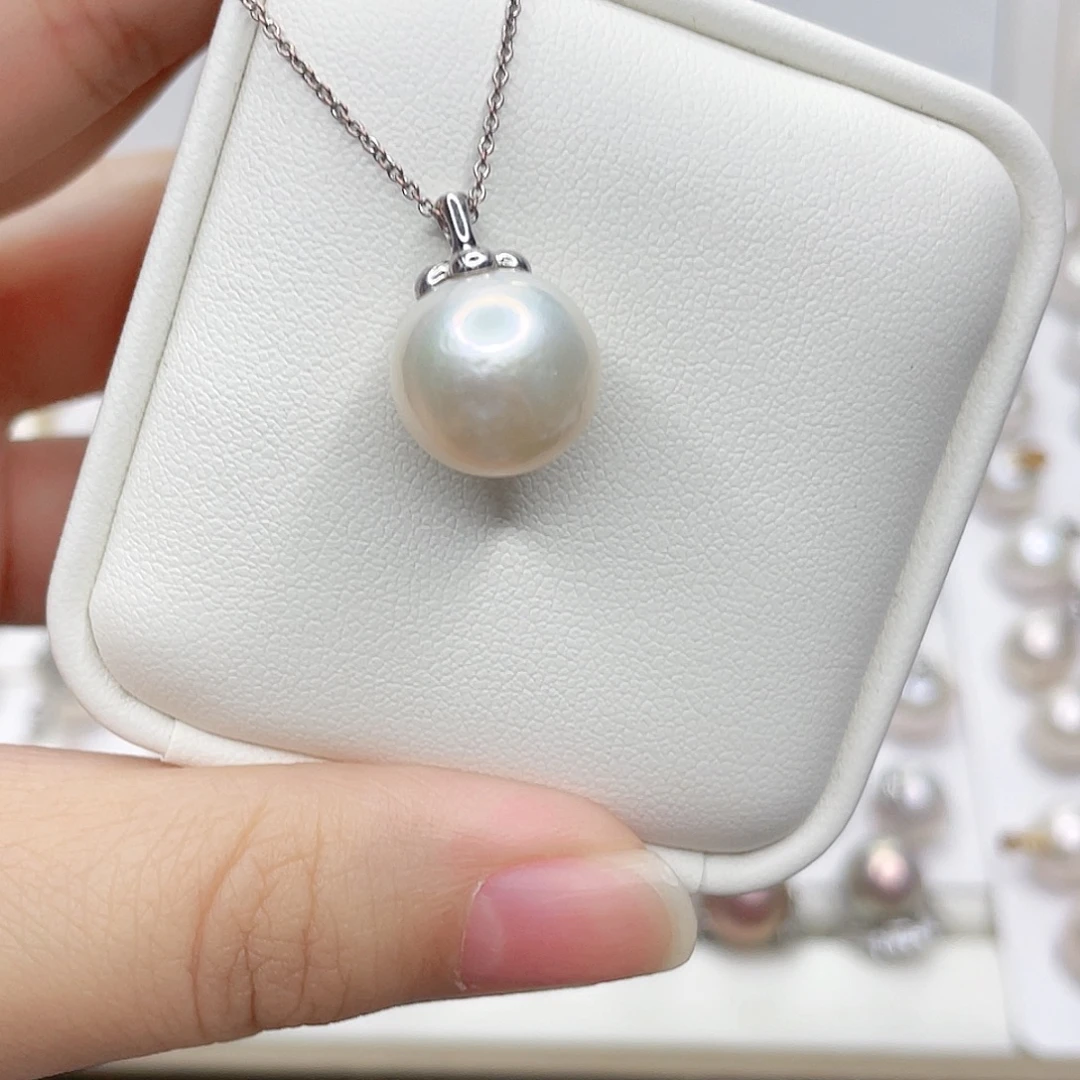 吊坠(赠链)银S925镶嵌淡水珍珠