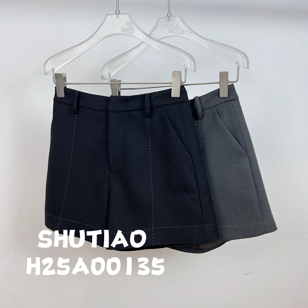 【SHUTIAO】2024秋冬：新款小众设计款短裤H25A00135