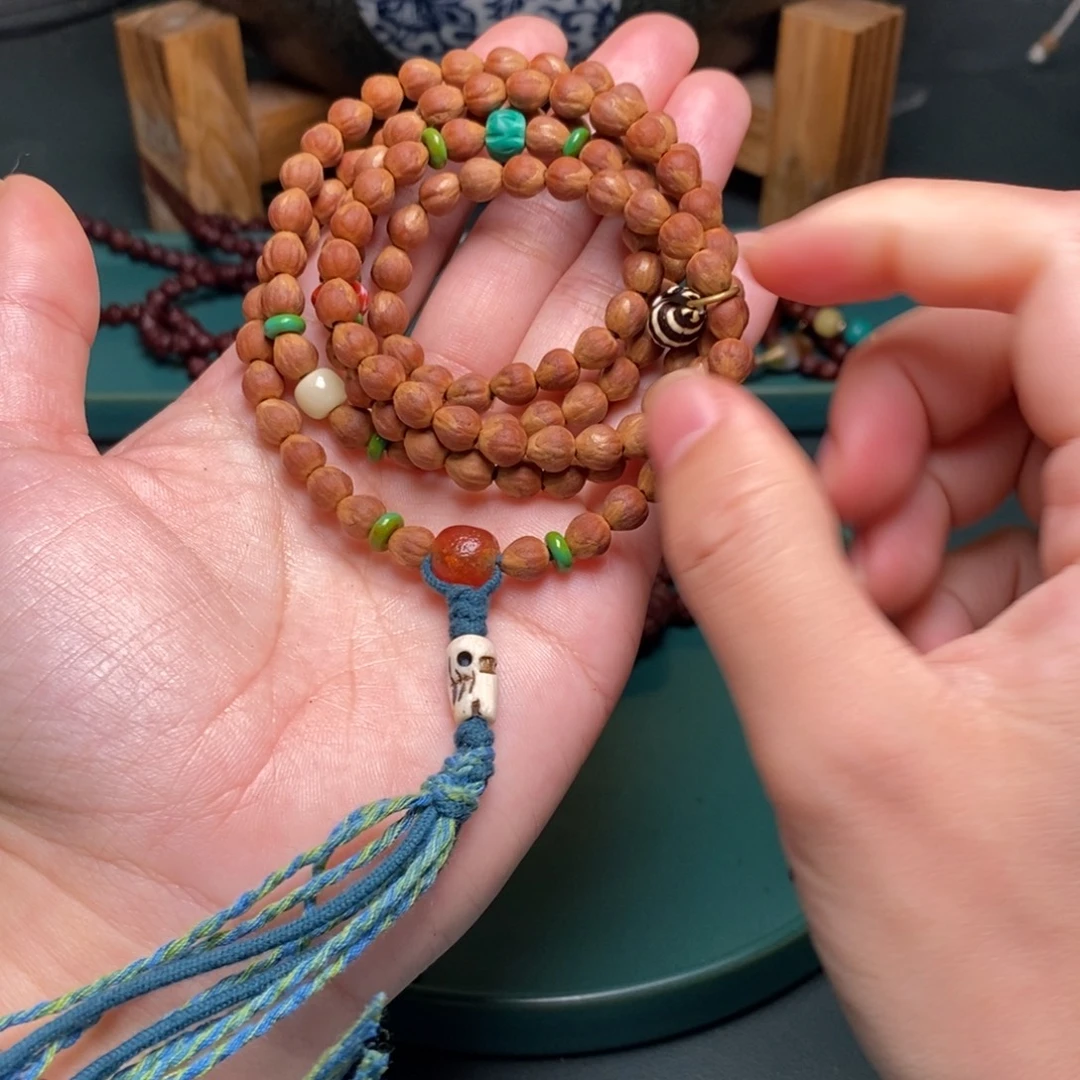 柏香籽/百香籽吊坠499.9莲花